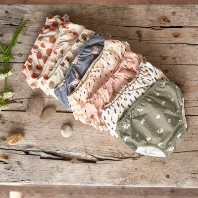 Laessig Maillot-couche - Palms olive