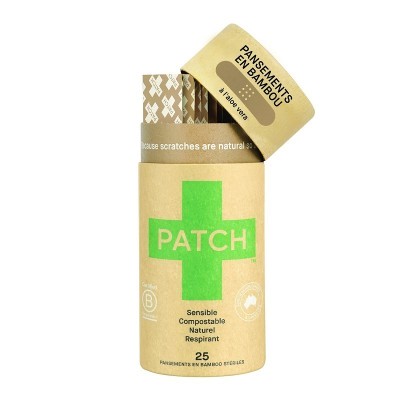 Pansements hypoallergénique en bambou - Aloé vera  patch