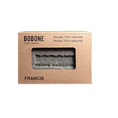 Bobone Savon surgras au charbon actif - Francis - 90 g