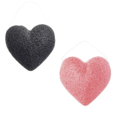 Coeur éponge konjac lady green 