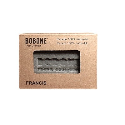 Bobone Savon surgras au charbon actif - Francis - 90 g