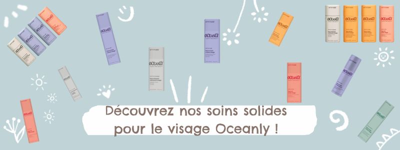 Gamme Soins solides visage Oceanly Attitude