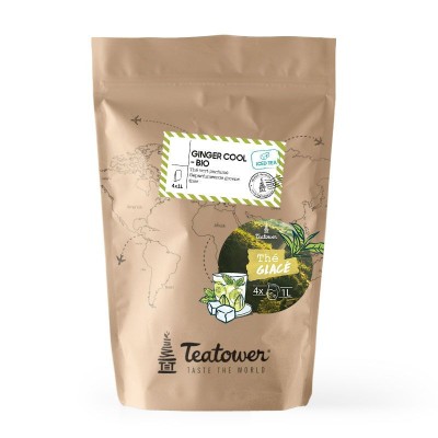 paquet de thé glacé ginger cool Teatower