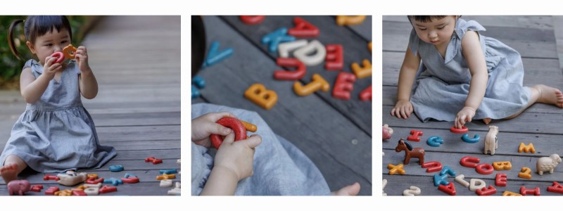 Alphabet plan toys en bois