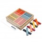 Kistje 8 kleuren - 100 blokken