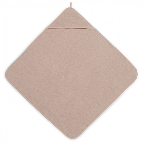 Badcape badstof - Pale pink - 75 x 75 cm