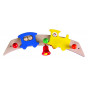 Babygym van hout Trein 3 in 1