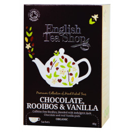 Rooibos chocolade vanille Bio 20 zakjes