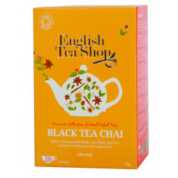 Zwarte Chai thee Biologisch 20 zakjes