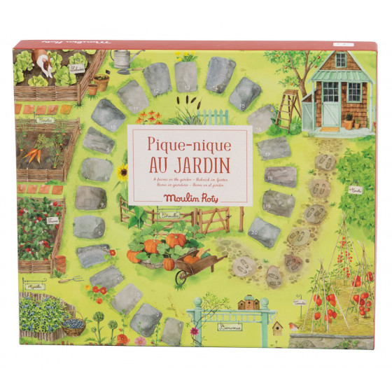Klassiek bordspel Picnic in de tuin - Le jardin du moulin - Moulin Roty
