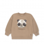 Lou pailletten sweat shirt - Oxford Tan - 4Y - Konges Sløjd A/S