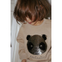 Lou pailletten sweat shirt - Oxford Tan - 3 jaar - Konges Sløjd A/S