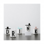 Witte Dop Drinktuit - Design Letters Beker
