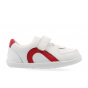 Schoenen Bobux Step Up - Comet White + Red