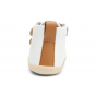 Schoenen Bobux Step Up - Hi Court White + Caramel