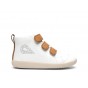 Schoenen Bobux KID+ - Hi Court White + Caramel