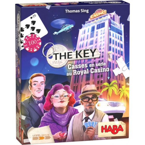 Haba The Key - Bordspel Inbraak in het Royal Star Casino - Franse versie