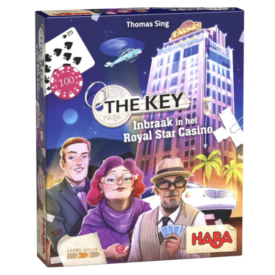 Haba The Key - Bordspel Inbraak in het Royal Star Casino - Nederlandse versie