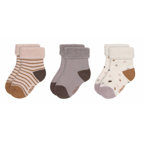 3 Pack babysokken Tiny Farmer - Lila