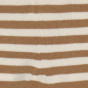 Kousenbroek Stripes Caramel & Milky - GOTS
