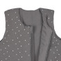 All-seasons slaapzak - Spots anthracite - Organic cotton - 2.5 TOG