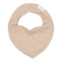 Slabbetje bandana mousseline Beige - Little Dutch