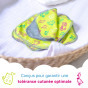 Wasbare babydoekjes - Tencel & biokatoen - 5 stuks