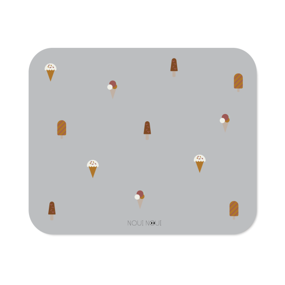 Placemat XL - Ice Cream Grey Powder