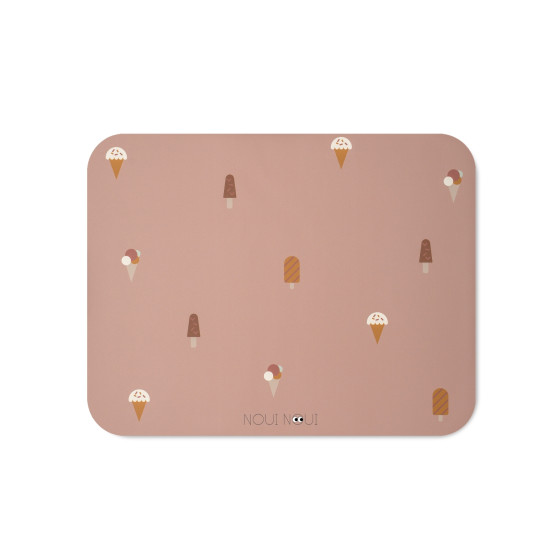 Afwasbare Placemat - Ice Cream Rosa