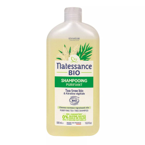 Verzuiverend shampoo -Tea tree bio - 500 ml - Natessance