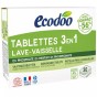 Ecologische vaatwastabletten 3 in 1 compact formaat (30 x 12 g) 360 g - Ecodoo