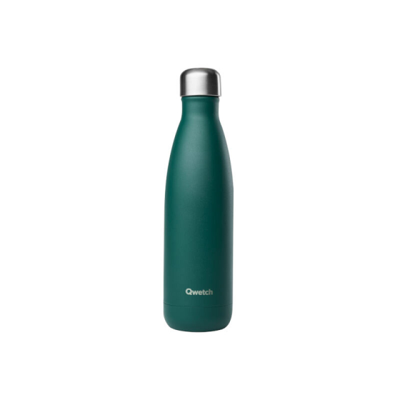 Isoleerfles - Mat - Smaragdgroen - 1000ml - Qwetch