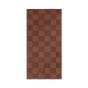 Duo Quilt Deken - Red Brown Tonal