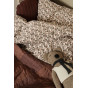 Duo Quilt Deken - Red Brown Tonal