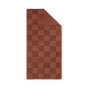 Duo Quilt Deken - Red Brown Tonal