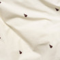 Eenpersoons Bedset Peer - Off-White & Cinnamon