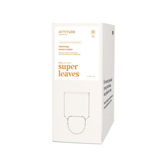 Handzeep - Super Leaves - Orange Leaves - Bulk to go - 2 L Handzeep - Super Leaves - Orange Leaves - Bulk to go - 2 L
