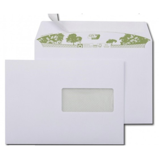 ERA Pure AVEC fenêtre 100 % recyclé 162 x 229 mm -: pour une A4 pliée en 2 - 90 g/m² - 500 enveloppes avec ERA Pure AVEC fenêtre 100 % recyclé 162 x 229 mm -: pour une A4 pliée en 2 - 90 g/m² - 500 enveloppes avec