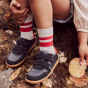 Schoenen Kid+Riley Navy+Red - Bobux