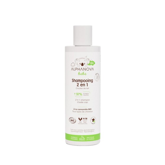 Zachte shampoo 2 in 1 Melkkorstjes - dagelijks gebruik– 200ml Zachte shampoo 2 in 1 Melkkorstjes - dagelijks gebruik– 200ml