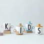 Mosterdgele Drinktuit voor Design Letters beker