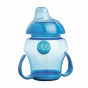 Babybeker met tuit in siliconen 4 maand +