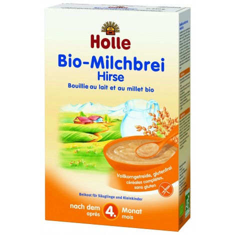 Brij met melk en gierst bio - vanaf 4 maanden