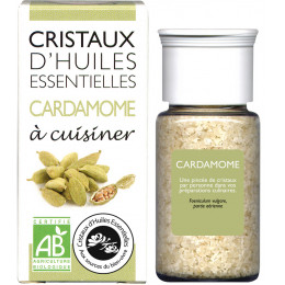 Essentiële olie kristallen - Culinair - Kardemom - 10g