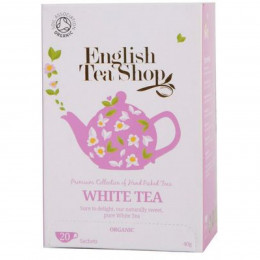 Witte thee Bio en Fairtrade 20 theebuiltjes
