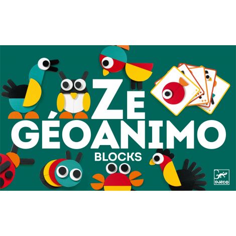 Kleurrijk Houten Bouwspel - Ze Geoanimo Kleurrijk Houten Bouwspel - Ze Geoanimo