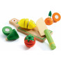 Houten Speelgoed - Groenten- En Fruitsnijplankje