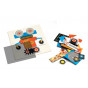 Magnetisch Kinderpuzzel - Kinoptik Robots