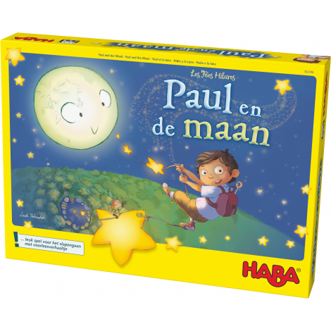 plaag Ik heb een Engelse les video Gezelschapsspel 'Paul en de maan' - vanaf 3 jaar