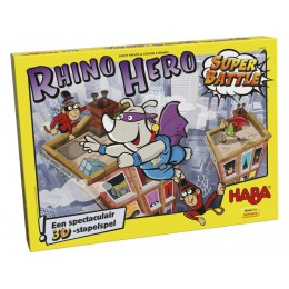 Spectaculair Stapelspel - Rhino Hero Super Battle